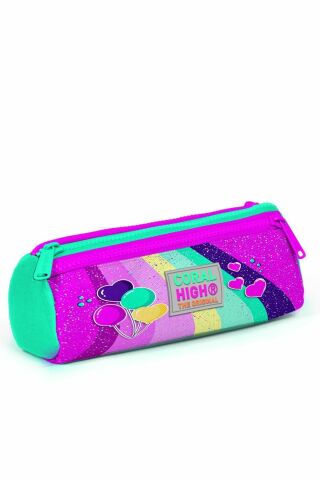 Kids Pembe Su Yeşili Unicorn Desenli 3’lü Okul Çanta Seti Set0123758