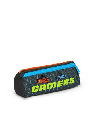 Kids Gri Turuncu Gamer Desenli 3’lü Okul Çanta Seti SET0123746