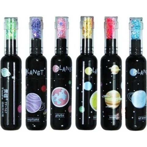 Taros 4898 Unick Color Mini Planet Fosforlu Kalem 6'lı