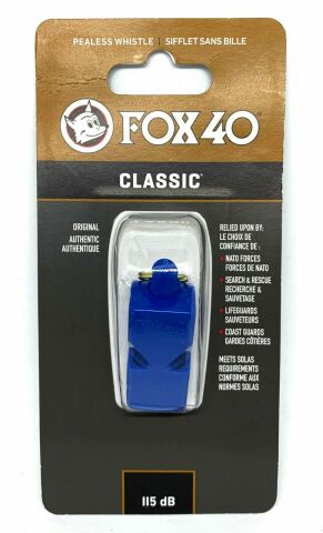 Fox 40 Classıc Maç Düdüğü Mavi