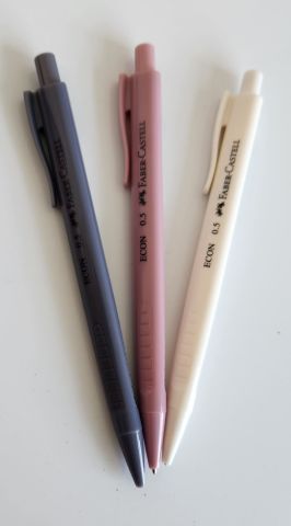 Faber Castell Econ Versatil 0,5 3'lü Yeni Pastel Renkler