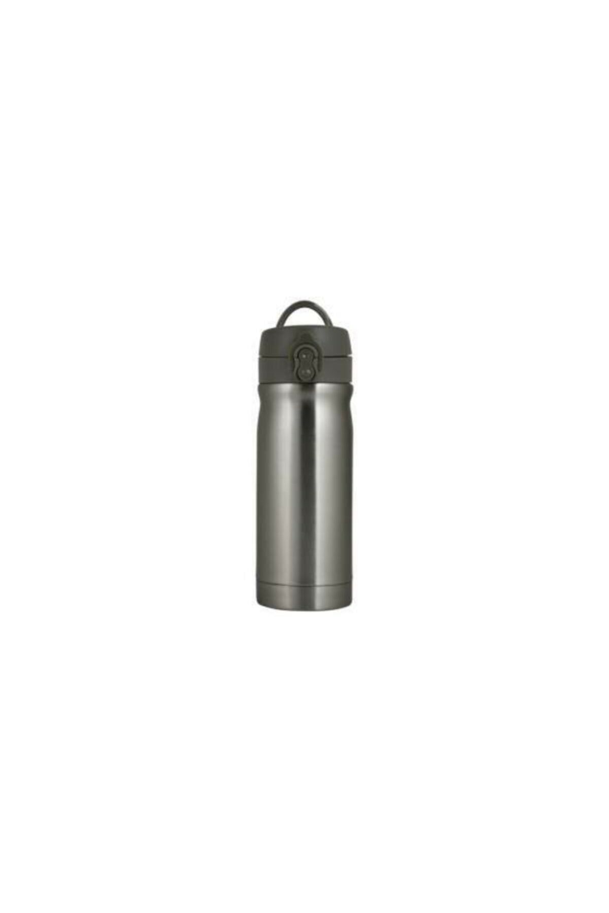 Çelik Içli 350 ml Termos Matara (Metalik Gri)