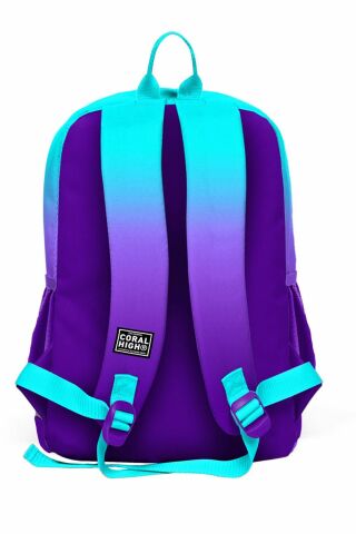 Kids Turkuaz Mor Renk Geçişli 3’lü Okul Çanta Seti SET0123763