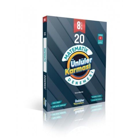 Ünlüler Yayınları 8.Sınıf Matematik Deneme