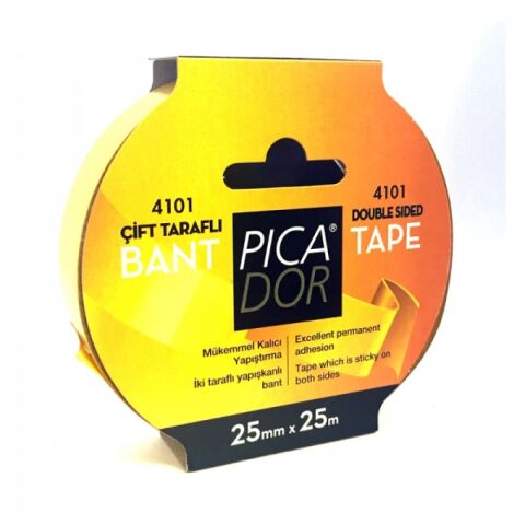 Picador 25mmx25mt Çift Taraflı Bant