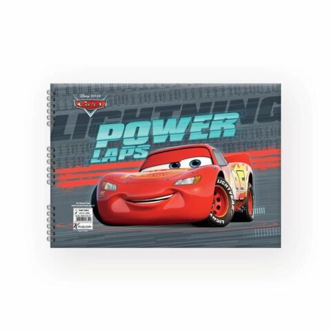 Keskin Color 17x25 Cars 15 Yaprak Resim Defteri Spiralli 4'lü