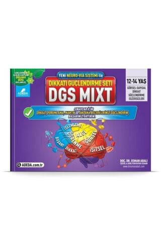 Dgs Mıxt Dikkati Güçlendirme Seti 12-14 Yaş Osman Abalı