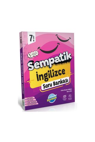 Ünlüler 7. Sınıf Ingilizce Sempatik Soru Bankası Ünlüler Yayınları