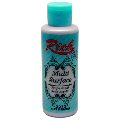 Rich Multi Surface 130 CC GRİ PEMBE