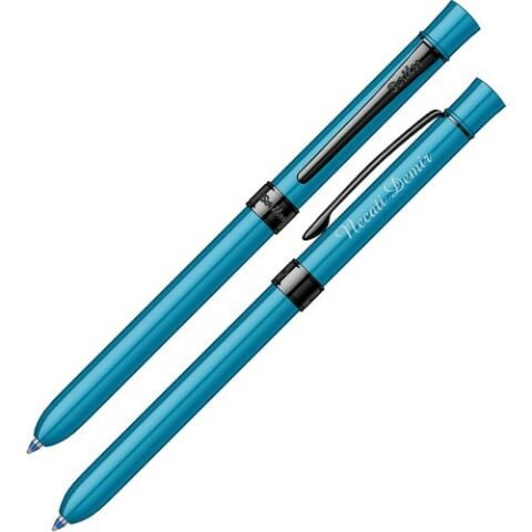Scrikss Isme Özel Scrikss Multifonksiyon Kalem 0.5mm Trio 93 Mavi
