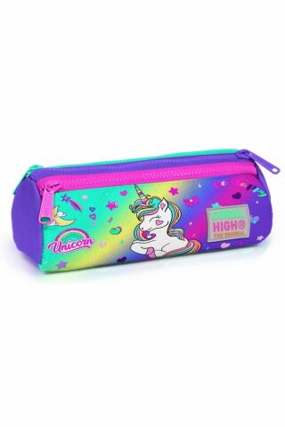 Su Yeşili Lavanta Unicorn Üçlü Ilkokul Okul Çanta Seti