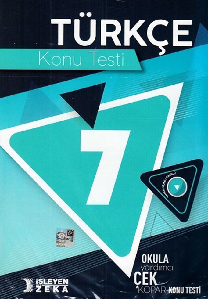 İşleyen Zeka 7. Sınıf Türkçe Konu Testi