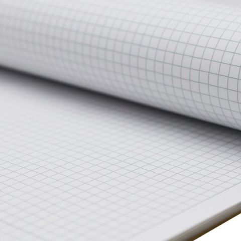 Keskin Color A4 3'lü 80 Yaprak Pixel Kareli Plastik Kapak Spiralli Defter