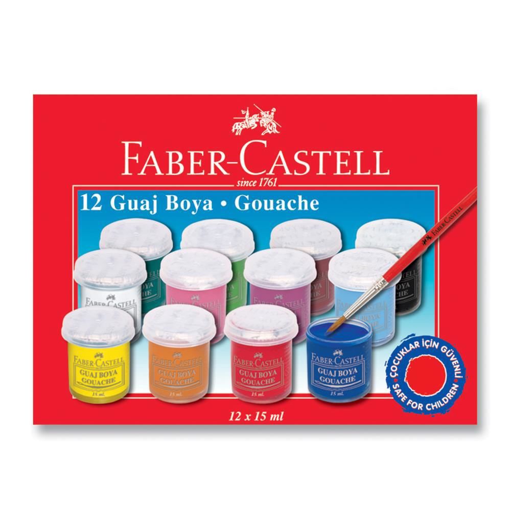 Faber-Castell Guaj Boya 12 Renk