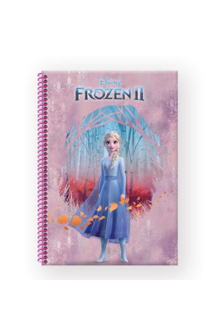Keskin Color A4 Frozen II 80 Yaprak Çizgili Karton Kapak Spiralli Defter