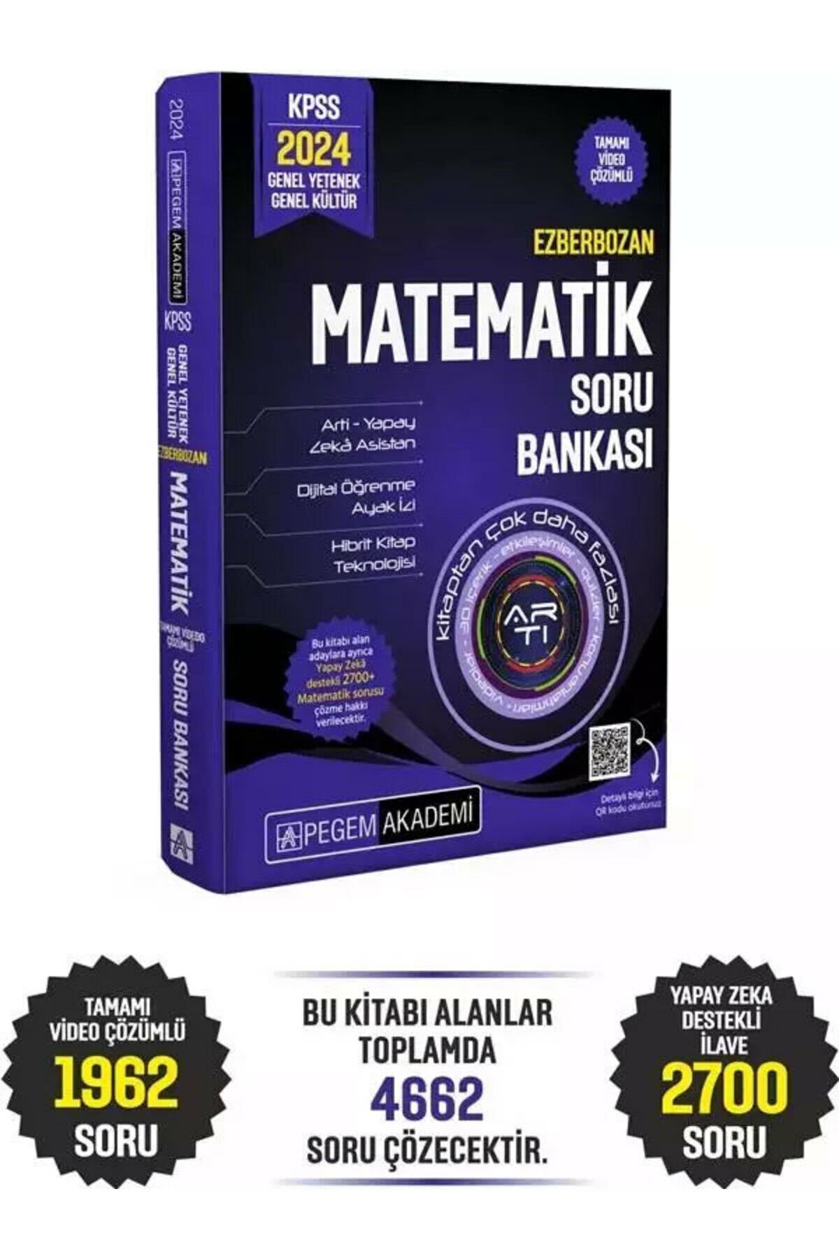 2024 Ezberbozan KPSS Genel Yetenek Genel Kültür Matematik Soru Bankası