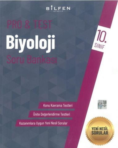 Bilfen Yayınları 10. Sınıf Biyoloji Protest Soru Bankası