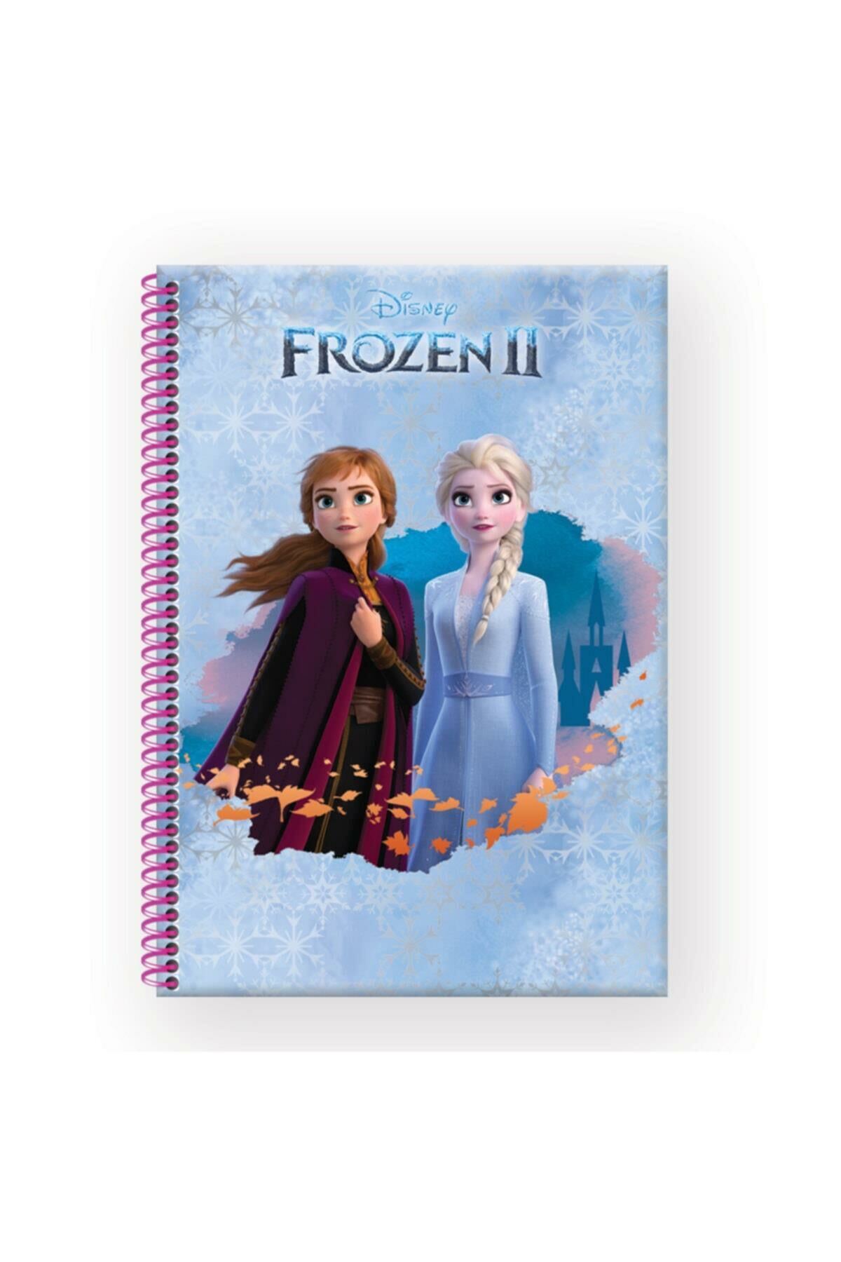 Keskin Color A4 Frozen II 80 Yaprak Kareli Karton Kapak Spiralli Defter