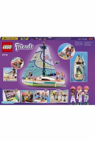 LEGO® Friends Stephanie’nin Yelkenli Macerası 41716-7 Yaş ve Üzeri Oyuncak Yapım Seti (309 Parça)