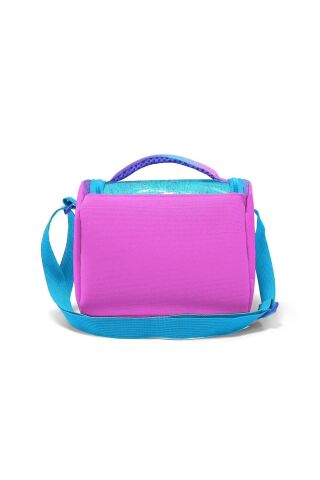 Kids Açık Pembe Mavi Kaplumbağa Desenli 3’lü Okul Çanta Seti SET0123497