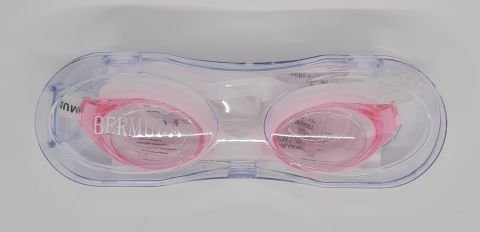 Bermuda Havuz Deniz Silikonlu Antifog Yüzücü Gözlüğü 1734 Pembe