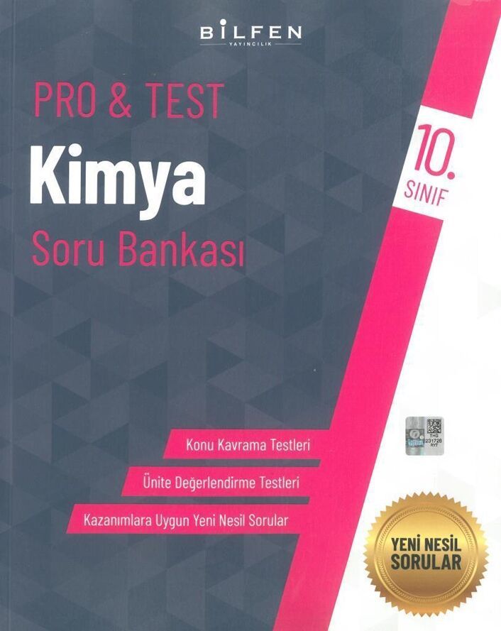 Bilfen Yayınları 10. Sınıf Kimya Protest Soru Bankası
