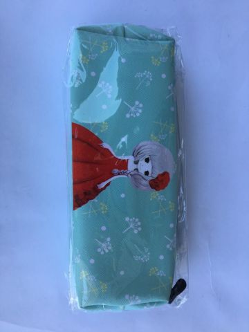 Taros Kalem Çantası Tek Gözlü Vintage Girl 2346