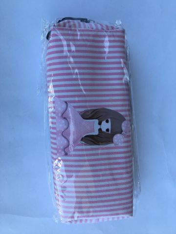 Taros Kalem Çantası Tek Gözlü Vintage Girl 2346
