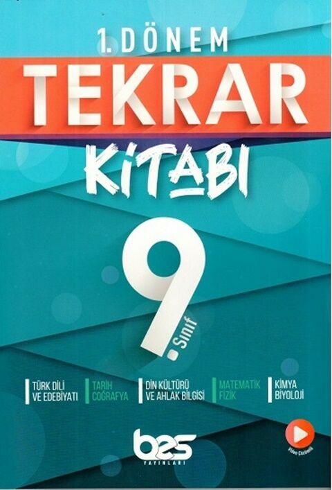 Bes Yayınları 9. Sınıf Tüm Dersler Tekrar Kitabı