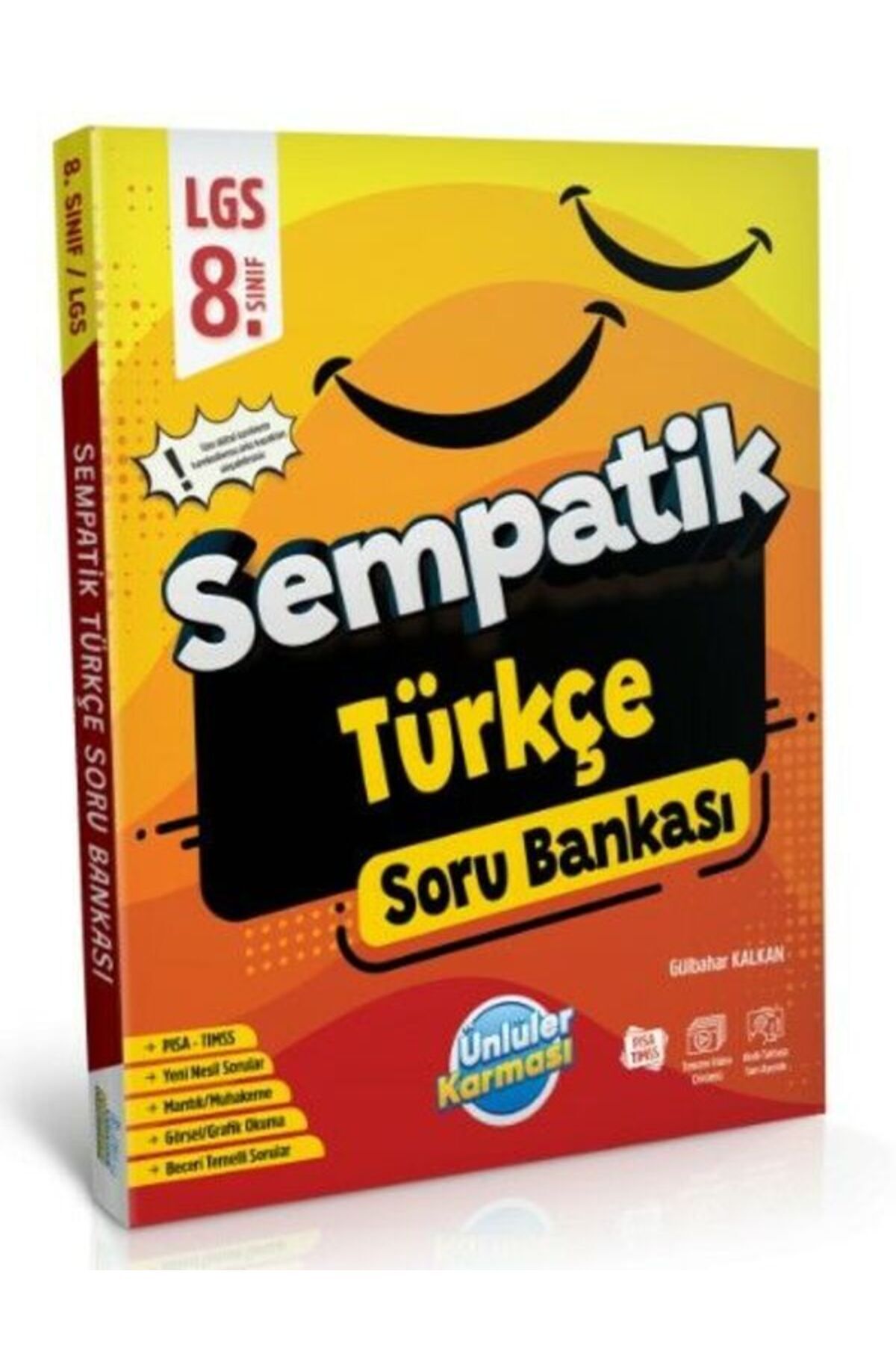ÜNLÜLER KARMASI 8. SINIF SEMPATİK TÜRKÇE SORU BANKASI