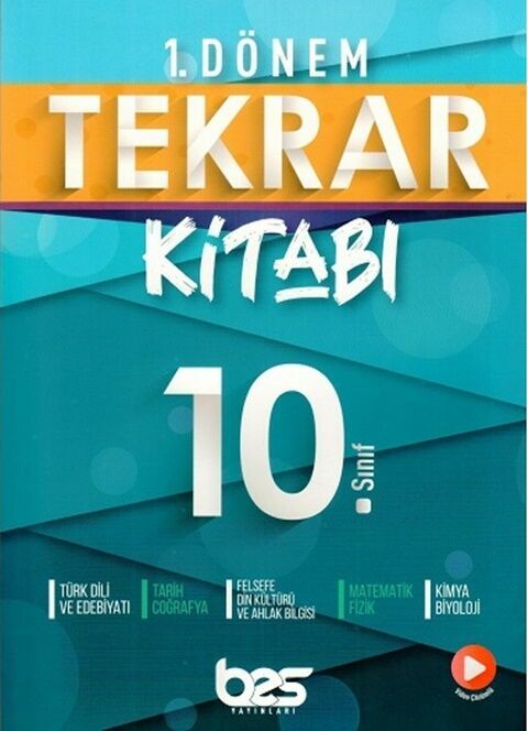 Bes yayınları 10. Sınıf 1. Dönem Tekrar Kitabı