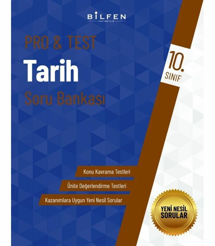 Bilfen Yayınları 10. Sınıf Tarih ProTest Soru Bankası