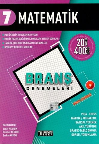 İşleyen Zeka 7. Sınıf Matematik Branş Denemeleri