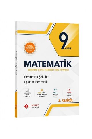 9.Sınıf Matematik Modüller set 2025 Güncel Müfredata Uygun