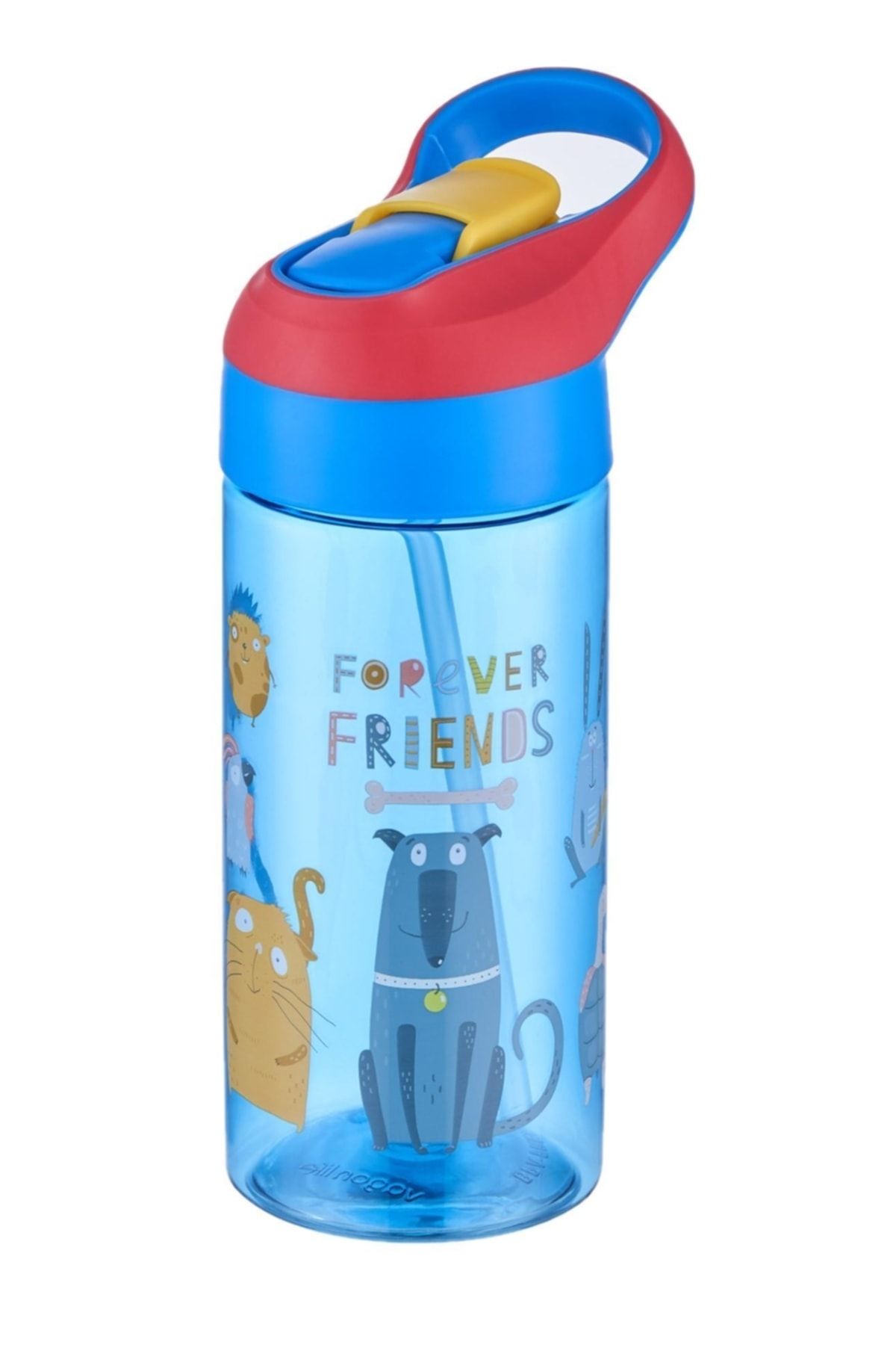 Vagonlife VGN0301 500ml Lacivert-Kırmızı Okul Su Matarası