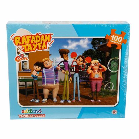 Adeland 100 Parça Puzzle Rafadan Tayfa