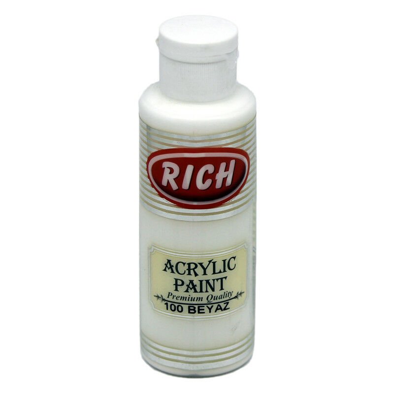 Rich Akrilik Boya 130 CC BEYAZ