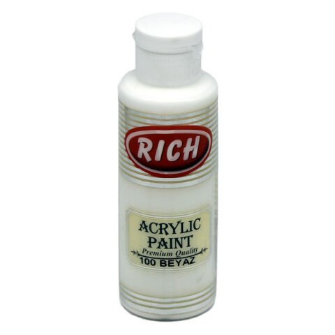 Rich Akrilik Boya 130 CC BEYAZ