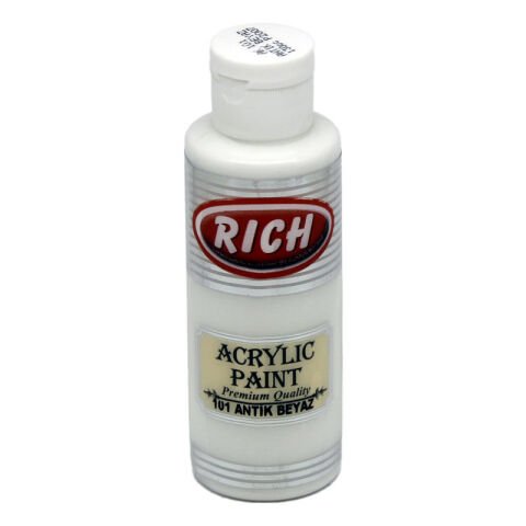 Rich Akrilik Boya 130 CC ANTİK BEYAZ