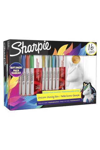 Unicorn Kumbara Hediyeli 16'lı Set, Tek Boynuz