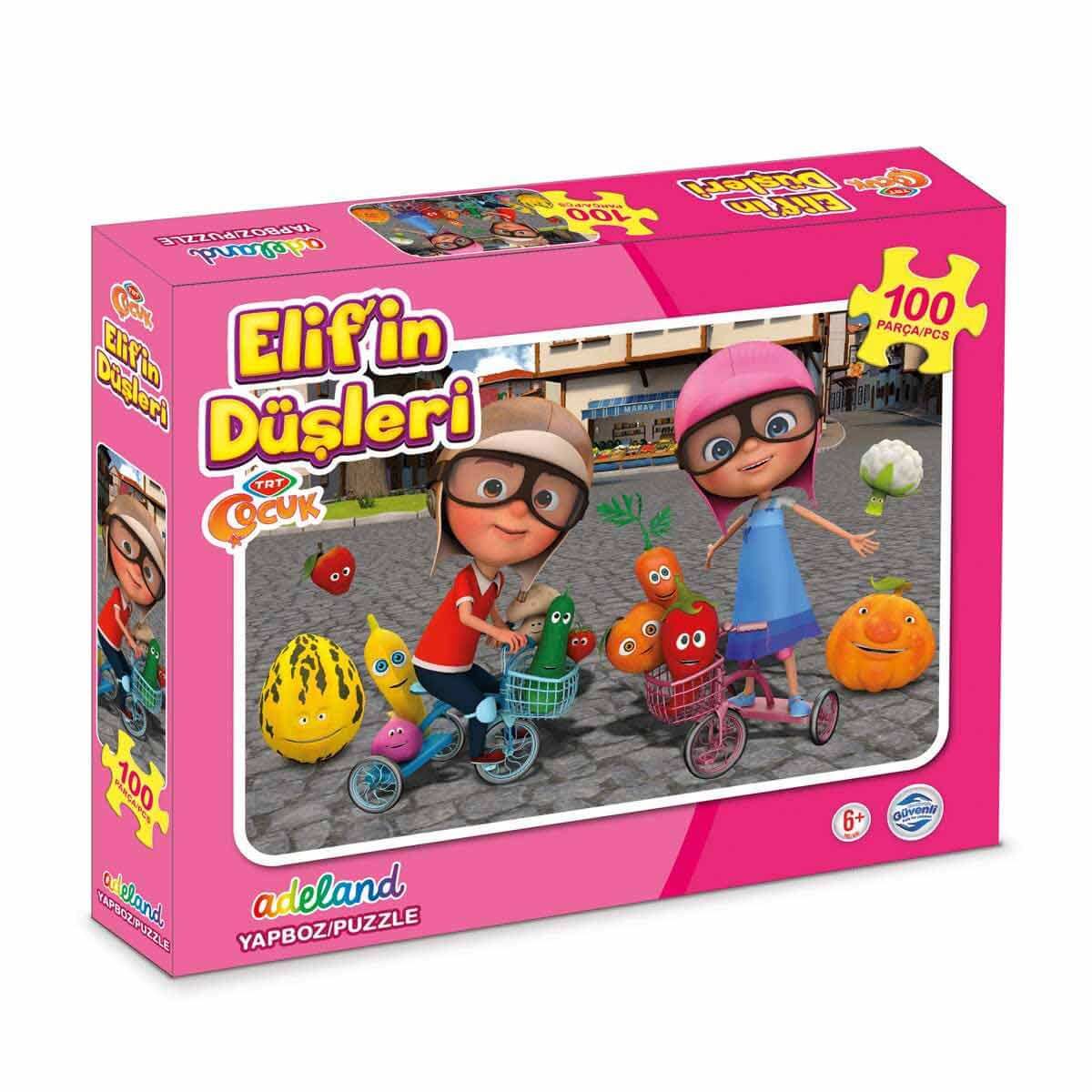 Adeland 100 Parça Puzzle  Elif'in Düşleri