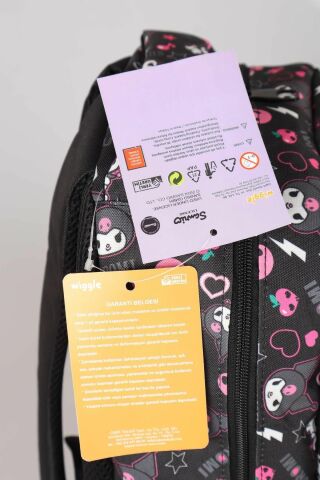 YENİ SEZON LİSANSLI KUROMI ''DARK DELIGHT'' ÖZEL KOLEKSİYON OKUL,BESLENME VE KALEM ÇANTASI SETİ