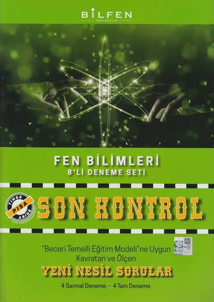 Bilfen Yayınları 8. Sınıf Fen Bilimleri Son Kontrol 8 li Deneme Seti