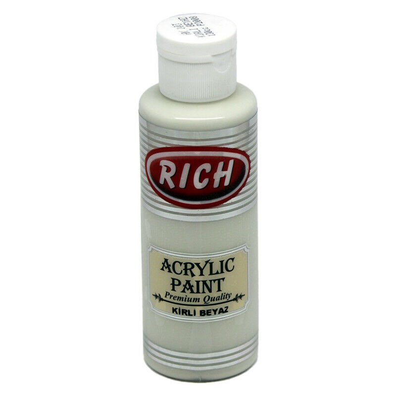 Rich Akrilik Boya 130 CC KİRLİ BEYAZ