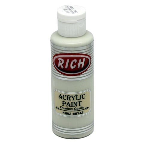 Rich Akrilik Boya 130 CC KİRLİ BEYAZ