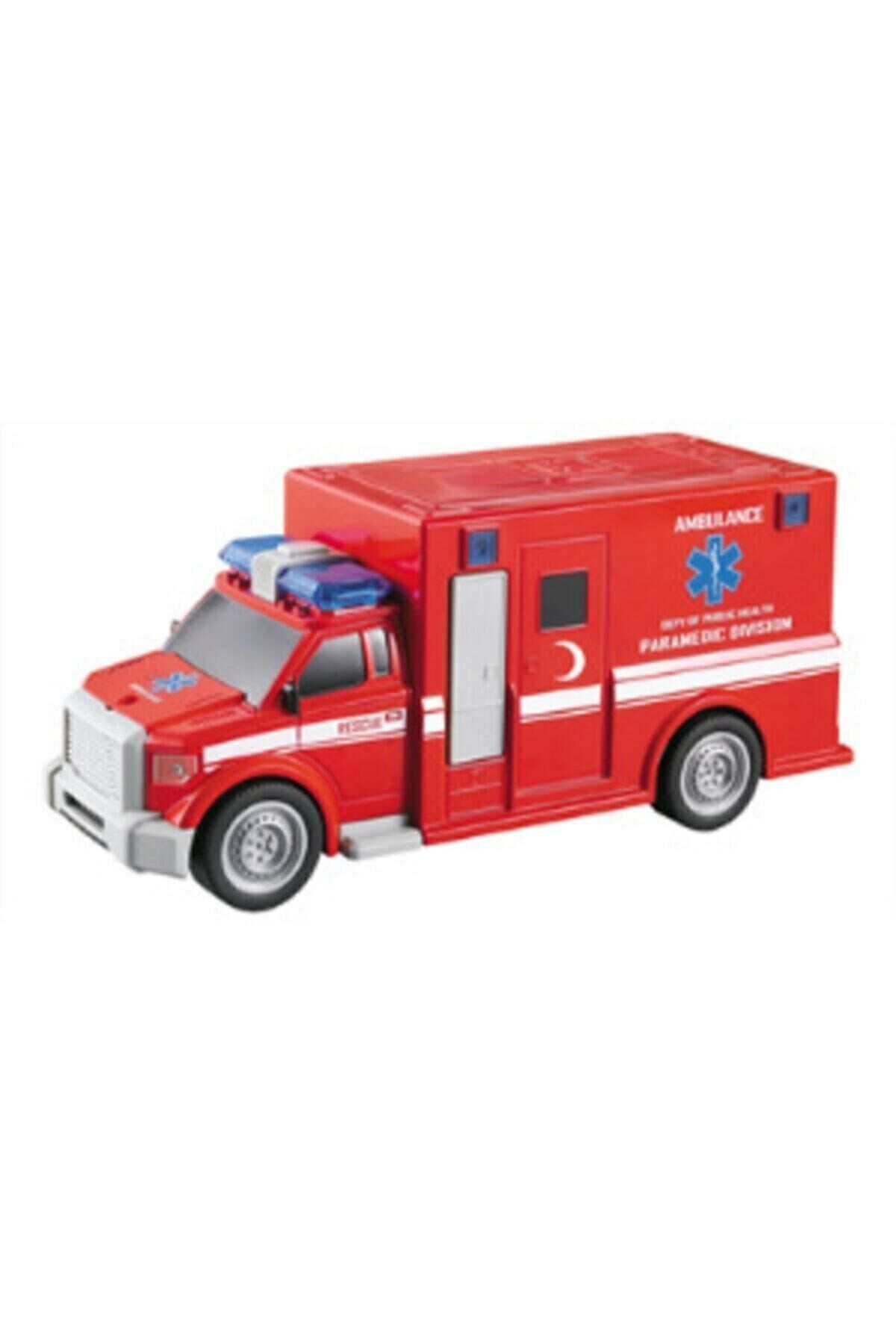 Adeland Nitro Speed 1:20 Polis Ambulans Kırmızı