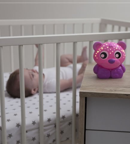 Playgro Sevimli Ayı Projektör Pembe
