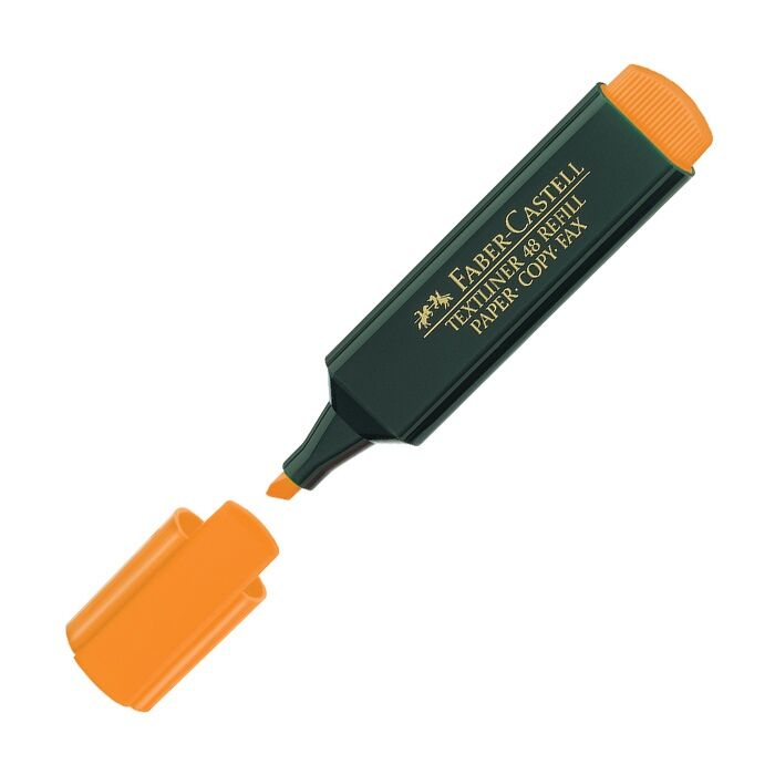 Faber-Castell Fosforlu Kalem Turuncu