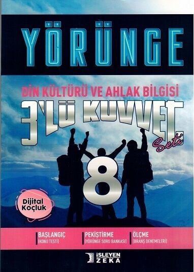 İşleyen Zeka 8. Sınıf Din Kültürü ve Ahlak Bilgisi 3 lü Kuvvet Yörünge Serisi Seti