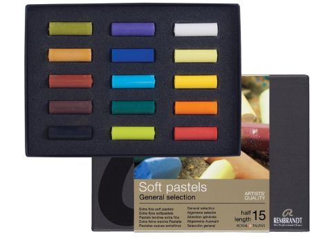 Royal Talens Soft Pastel Boya 15 Renk YarımBoy
